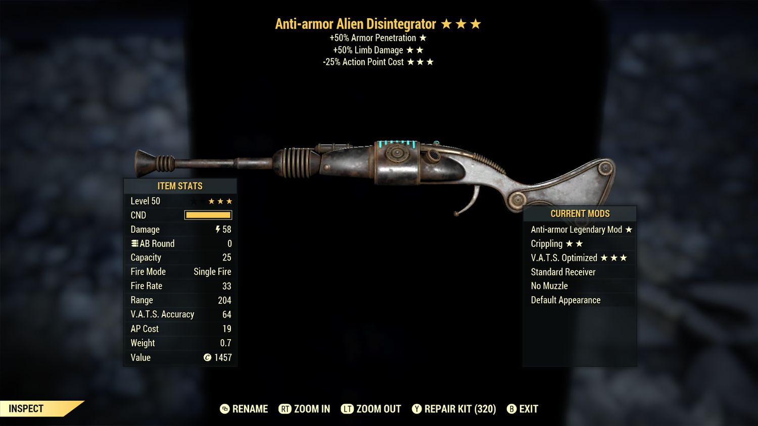 Anti Armor 50L/25 Alien Disintegrator