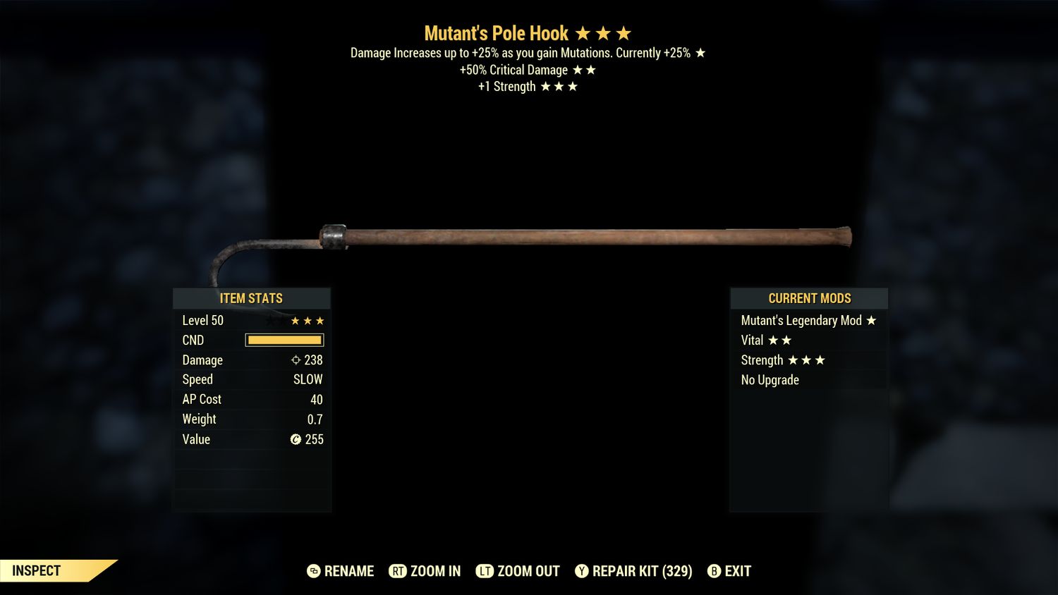 Mutants 50/1S Pole Hook