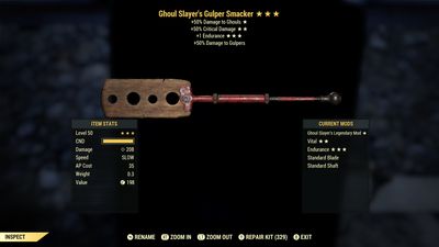 Ghoul Slayers 50/1E Gulper Smacker