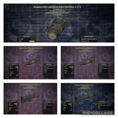 Weightless AP WWR Marine Set