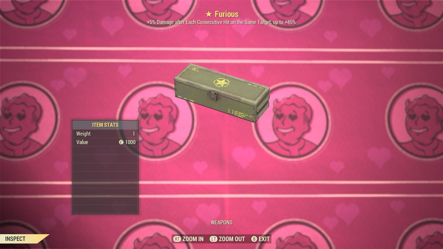 Furious Perk Mod Box