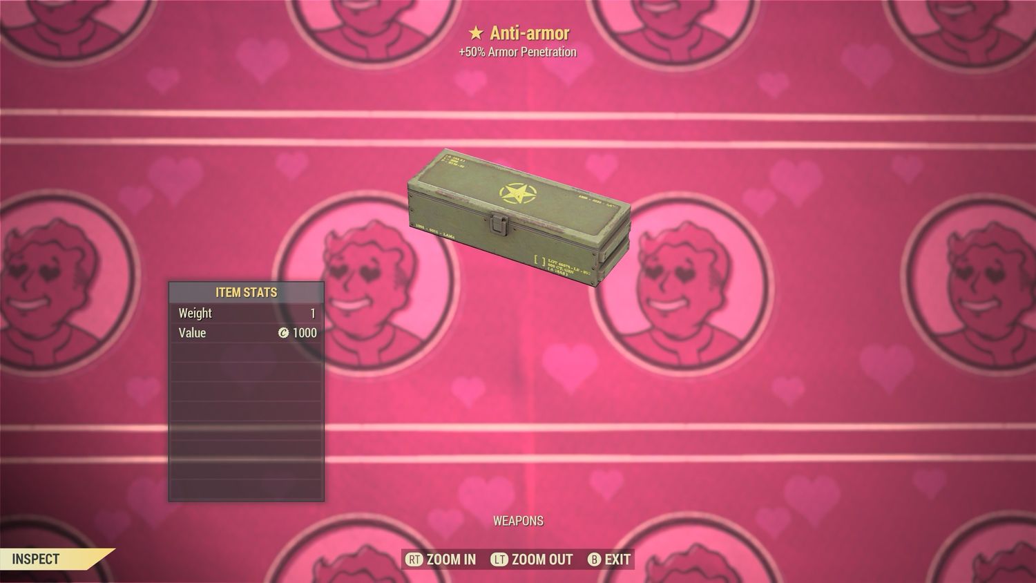 Anti Armor Perk Mod Box