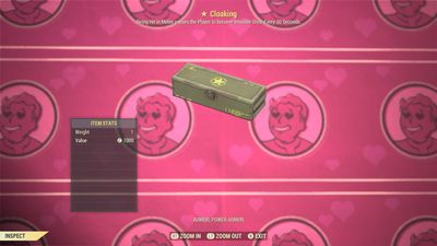 Cloaking Perk Mod Box