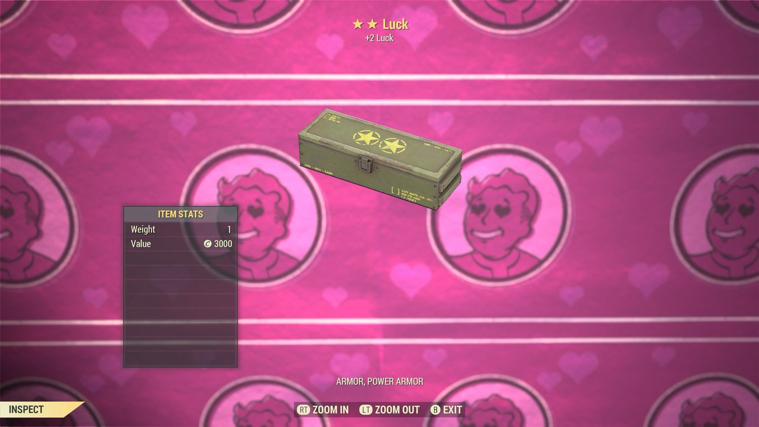 Luck Perk Mod Box