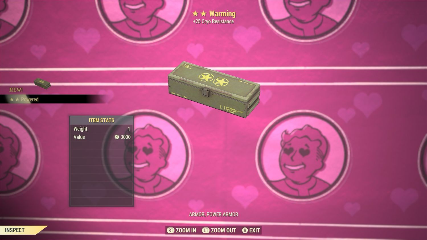 Warming Perk Mod Box