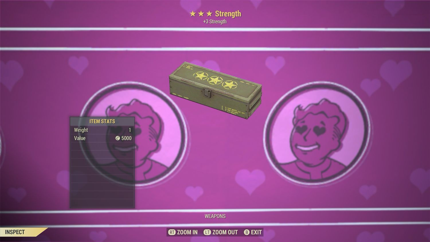 Strength Perk Mod Box