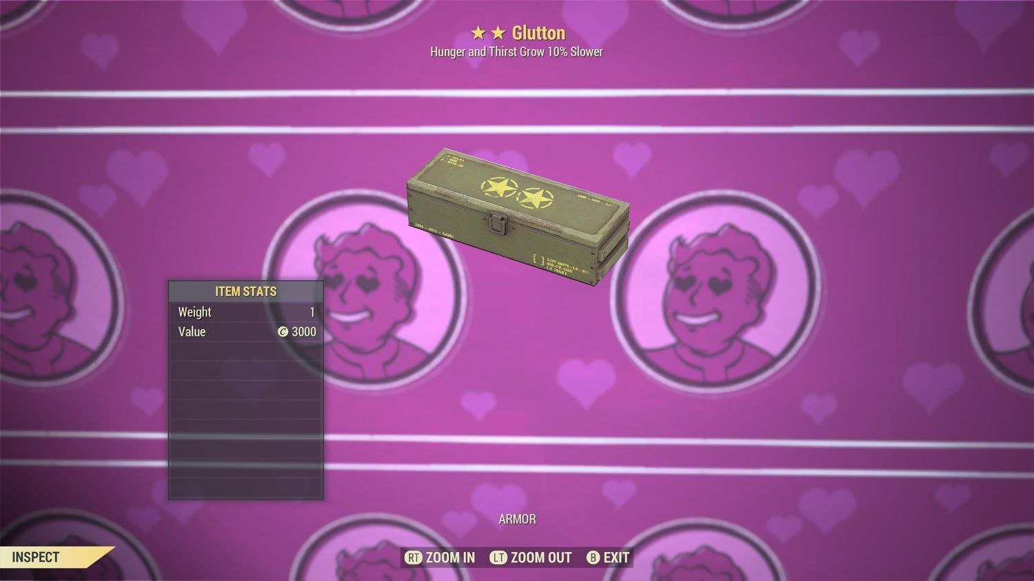Glutton Perk Mod Box