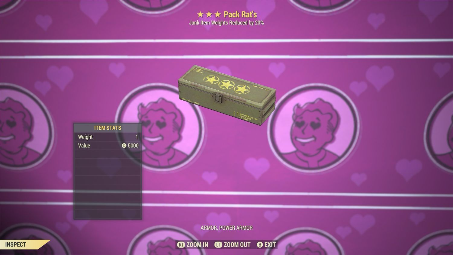 Pack Rack Perk Mod Box