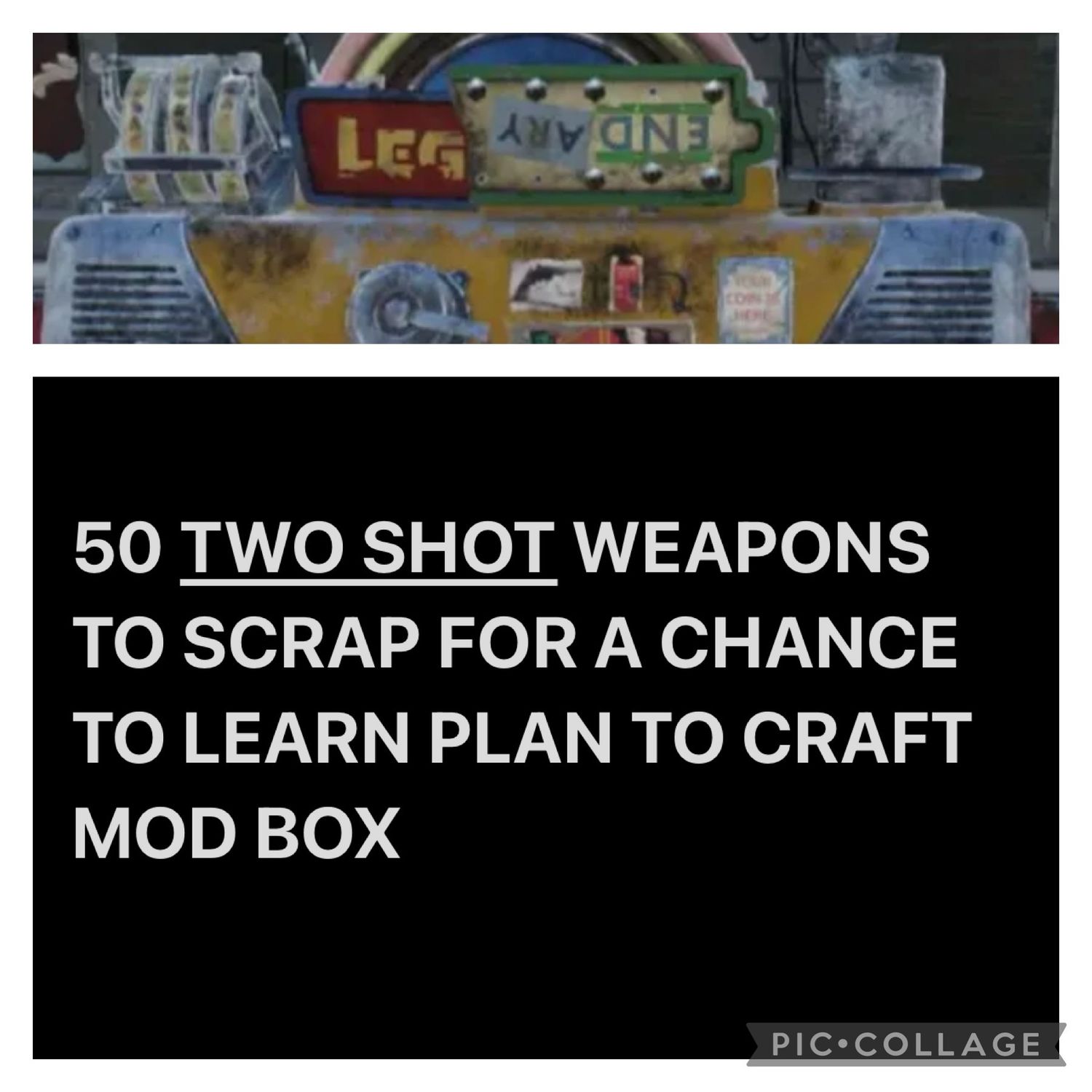 50 Two Shot Scrip Weapons