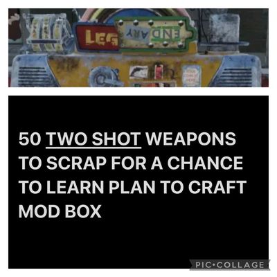 50 Two Shot Scrip Weapons