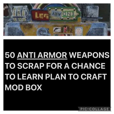 50 Anti Armor Perk Scrip