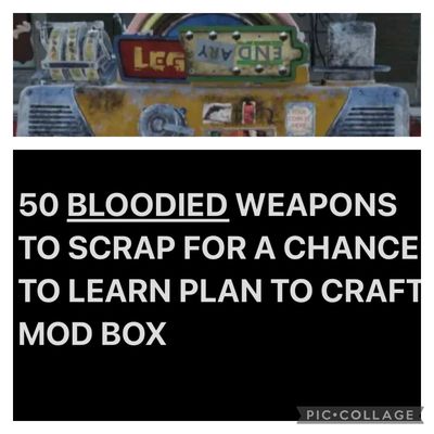 50 Bloodied Perk Scrip