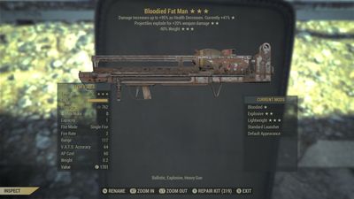 Bloodied Explosive 90 Fatman
