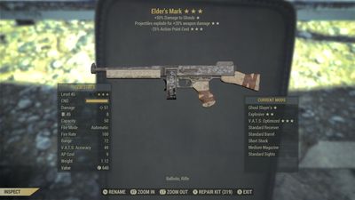 Ghoul Slayers Explosive 25 Elders Mark