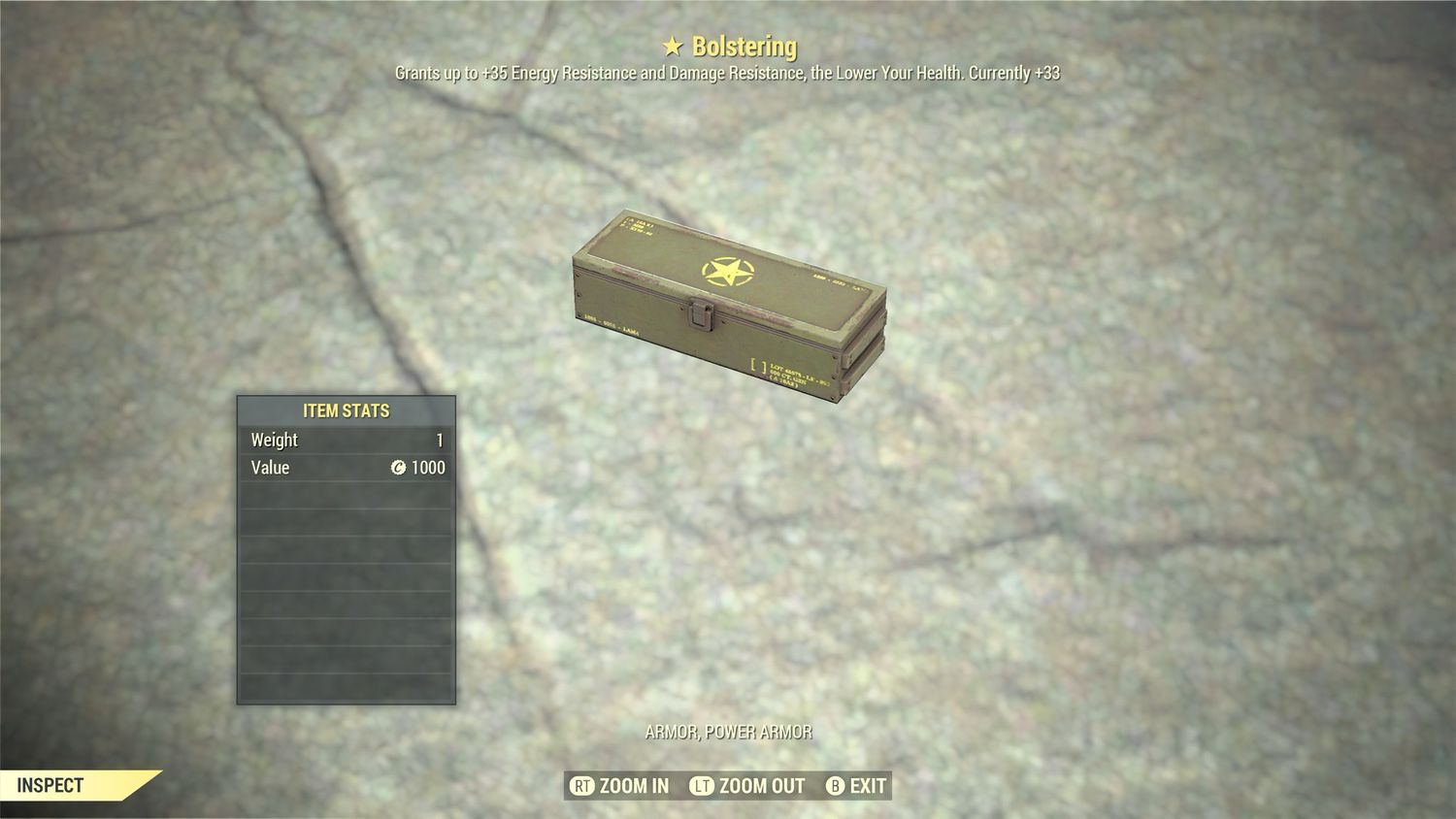 Bolstering Perk Mod Box