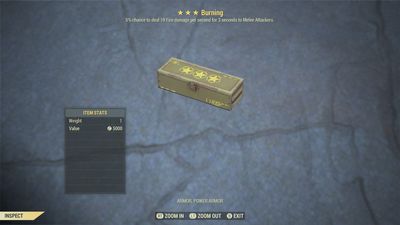 Burning Perk Mod Box