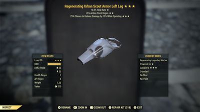 Regenerating AP Cavalier U Scout LL