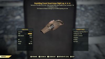 Unyielding Intel Cavalier F Scout RL