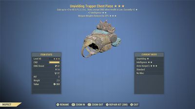 Unyielding Intelligence WWR Trapper Full Set
