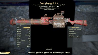 Ticket To Revenge Railway Rifle