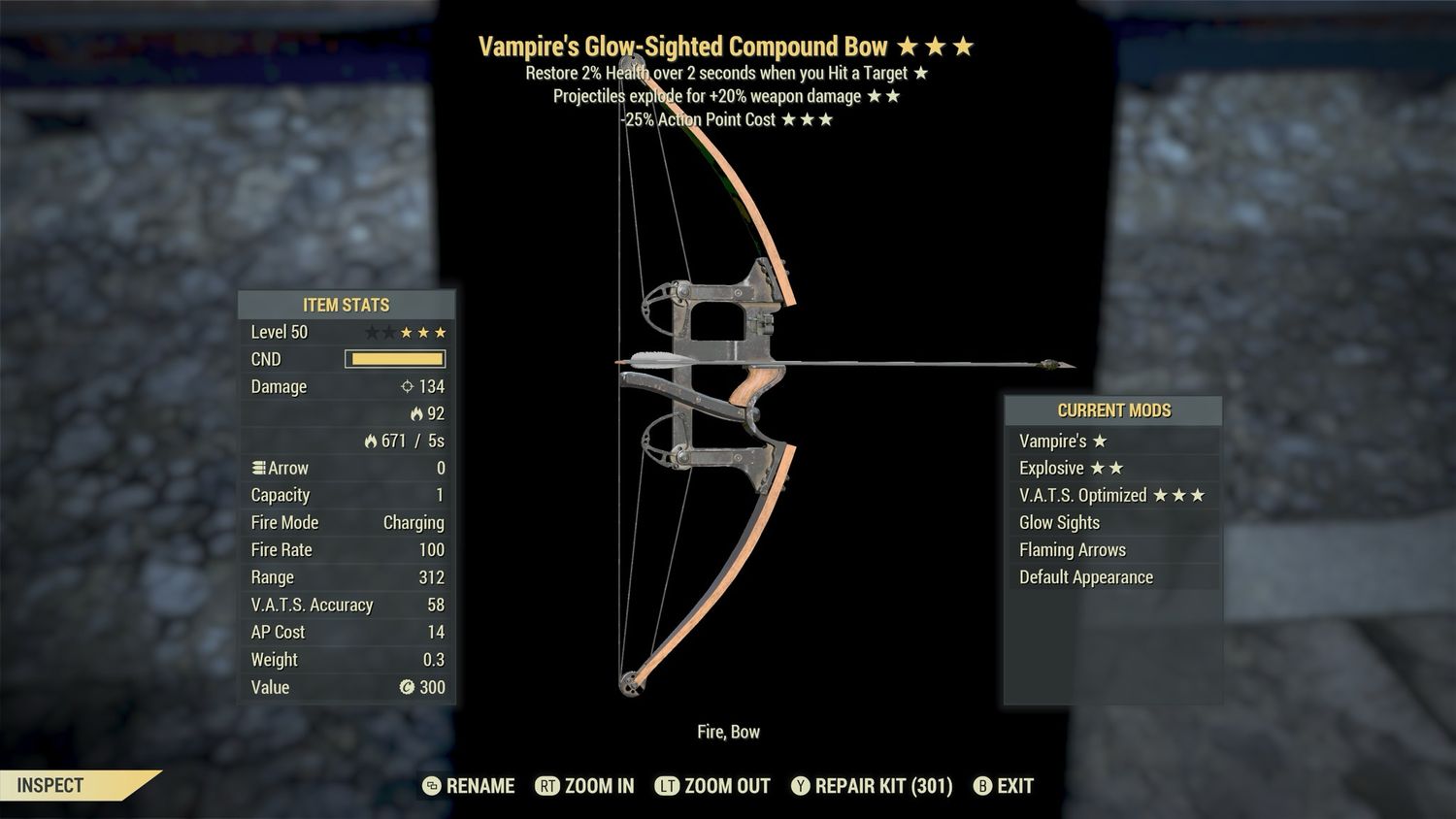 Vampire Explosive 25 Compound Bow