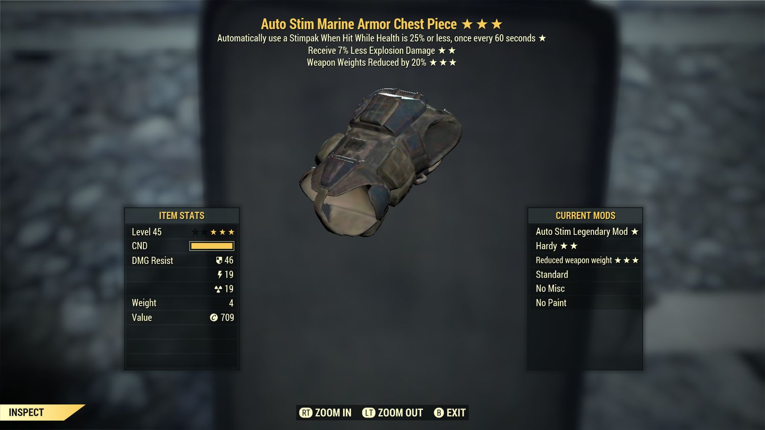 Auto Stim Explosive WWR Marine Chest
