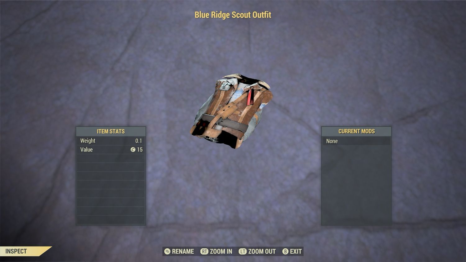 Blue Ridge Scout Outfit