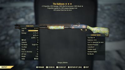Two Shot Explosive 25 Kabloom (legacy)