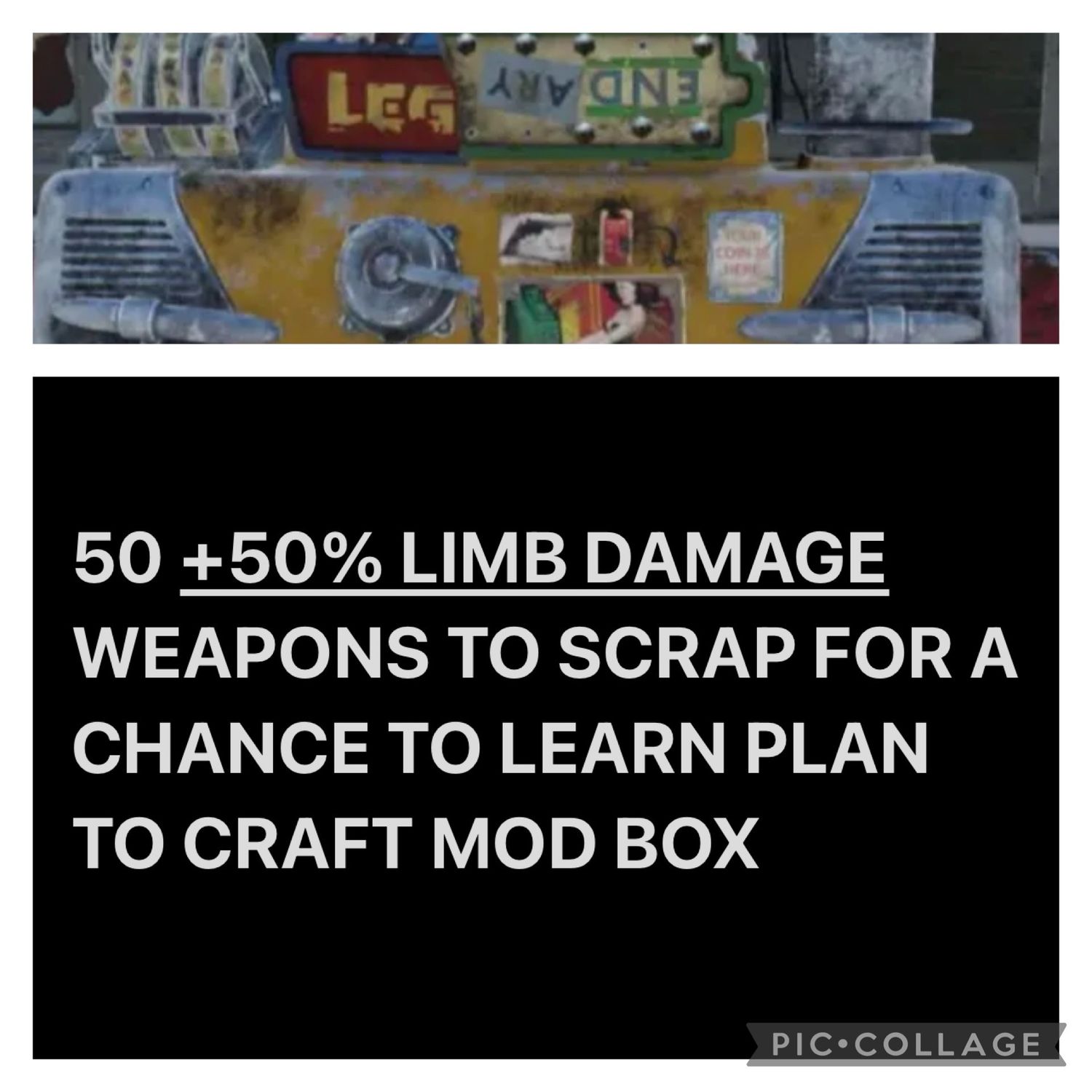 50X Limb Damage Scrip Weapon Bundle (2nd Star)