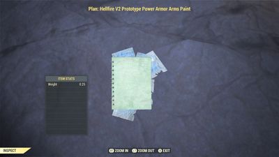 Hellfire V2 Prototype Power Armor Arms Paint