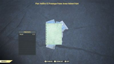 Hellfire V2 Prototype Power Armor Helmet Paint