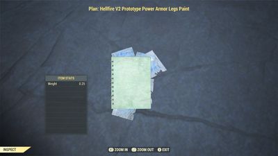 Hellfire V2 Prototype Power Armor Legs Paint