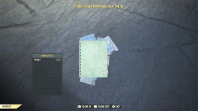 Rusted Mothman Jack-O Lite