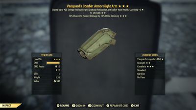 Vanguard S Cavalier Combat RA