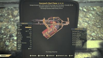 Gourmand Explosive 50 Flamer