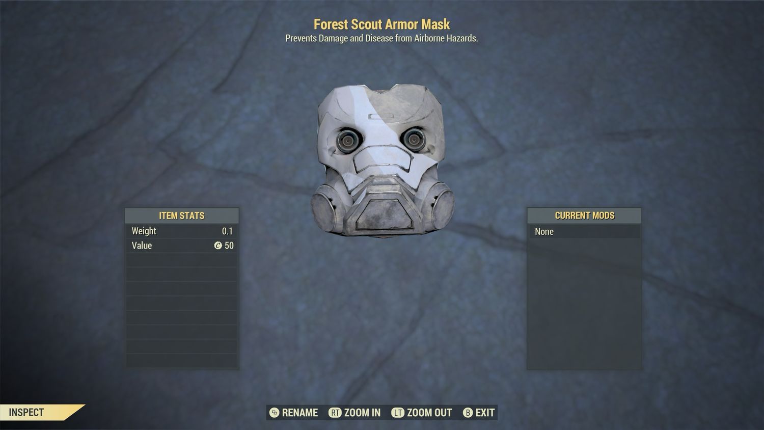 Legacy Forest Scout Mask Reverse Paint