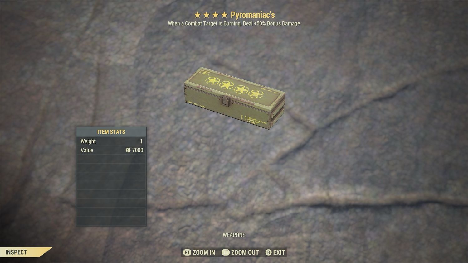 Pyromaniac’s Perk Mod Box