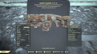 Junkie Explosive 25 Cryolator