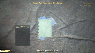 Flower Crown - Green Invader