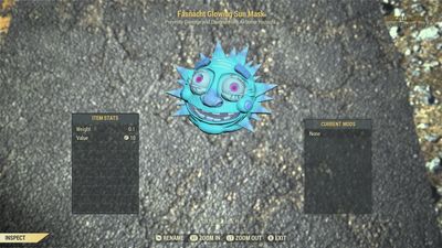 Glowing Sun Fasnacht Mask