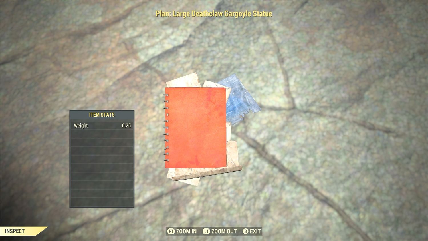 Large Deathclaw Gargoyle Statue