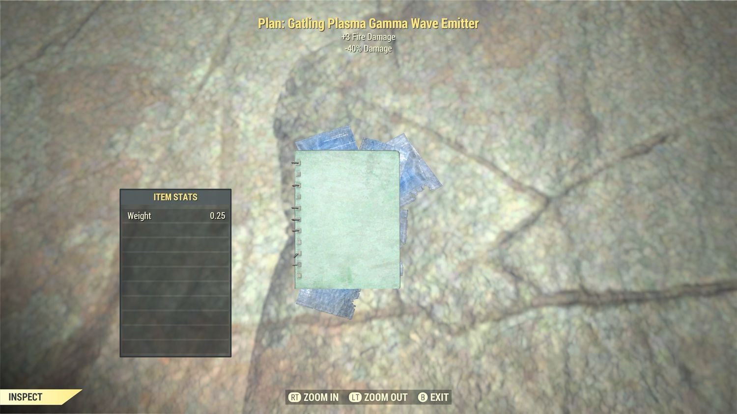 Gatling Plasma Gamma Wave Emitter Mod Plan