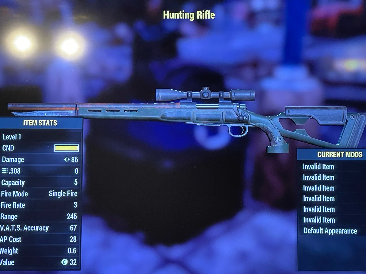 Nuclear Winter Hunting Rifle