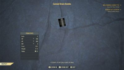 Canned Brain Bombs x20 (xp Buff)