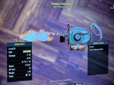 Invisible Flaming Chainsaw