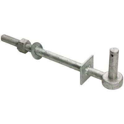 Gate Hooks to Bolt c/w Welded Washer 8"