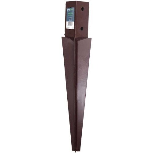 PerryPost Wedge Grip Fence Post Support to Drive - 450mm Spike