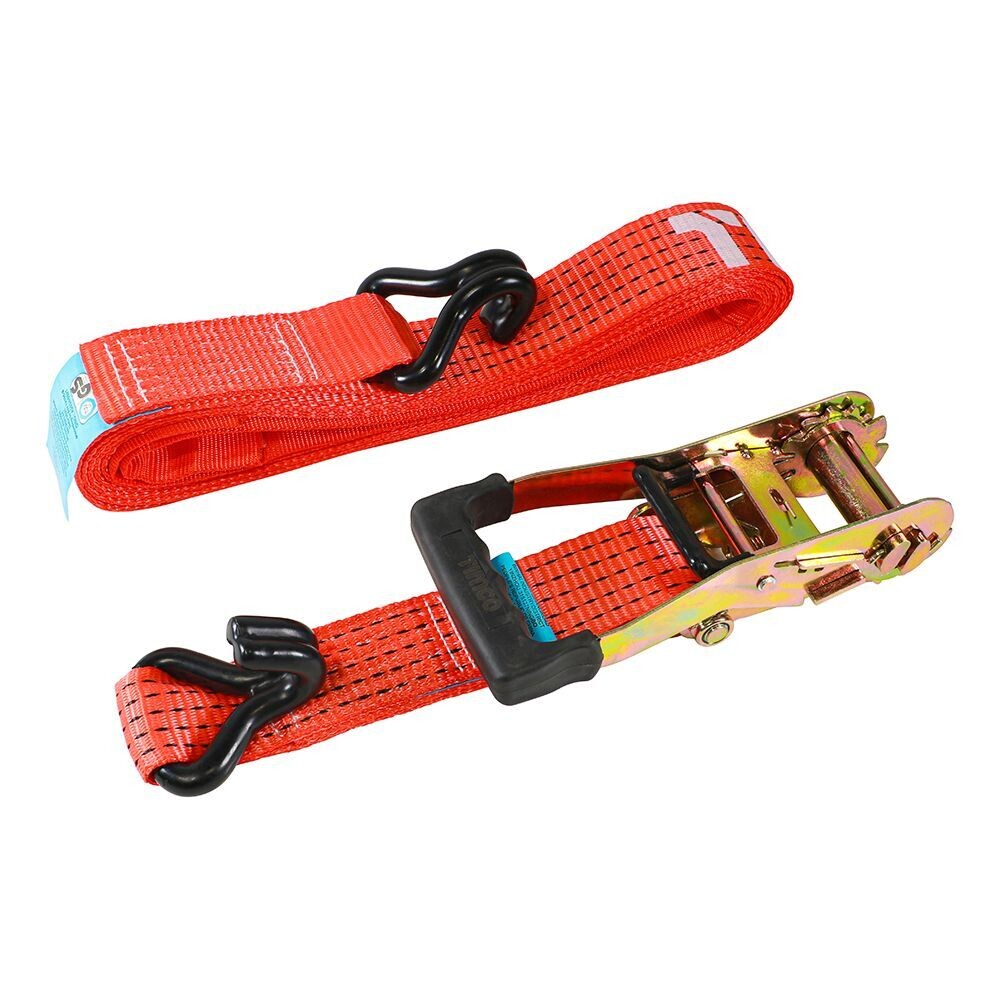 Ratchet Strap - J Hook - Heavy Duty 5m x 50mm