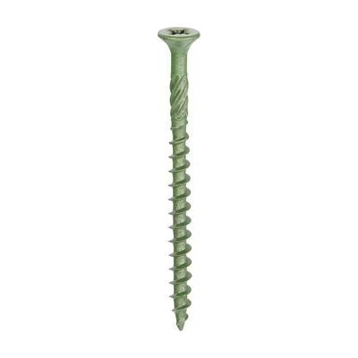 Decking Screws - PZ - Double Countersunk - Exterior - Green 4.5 x 60
