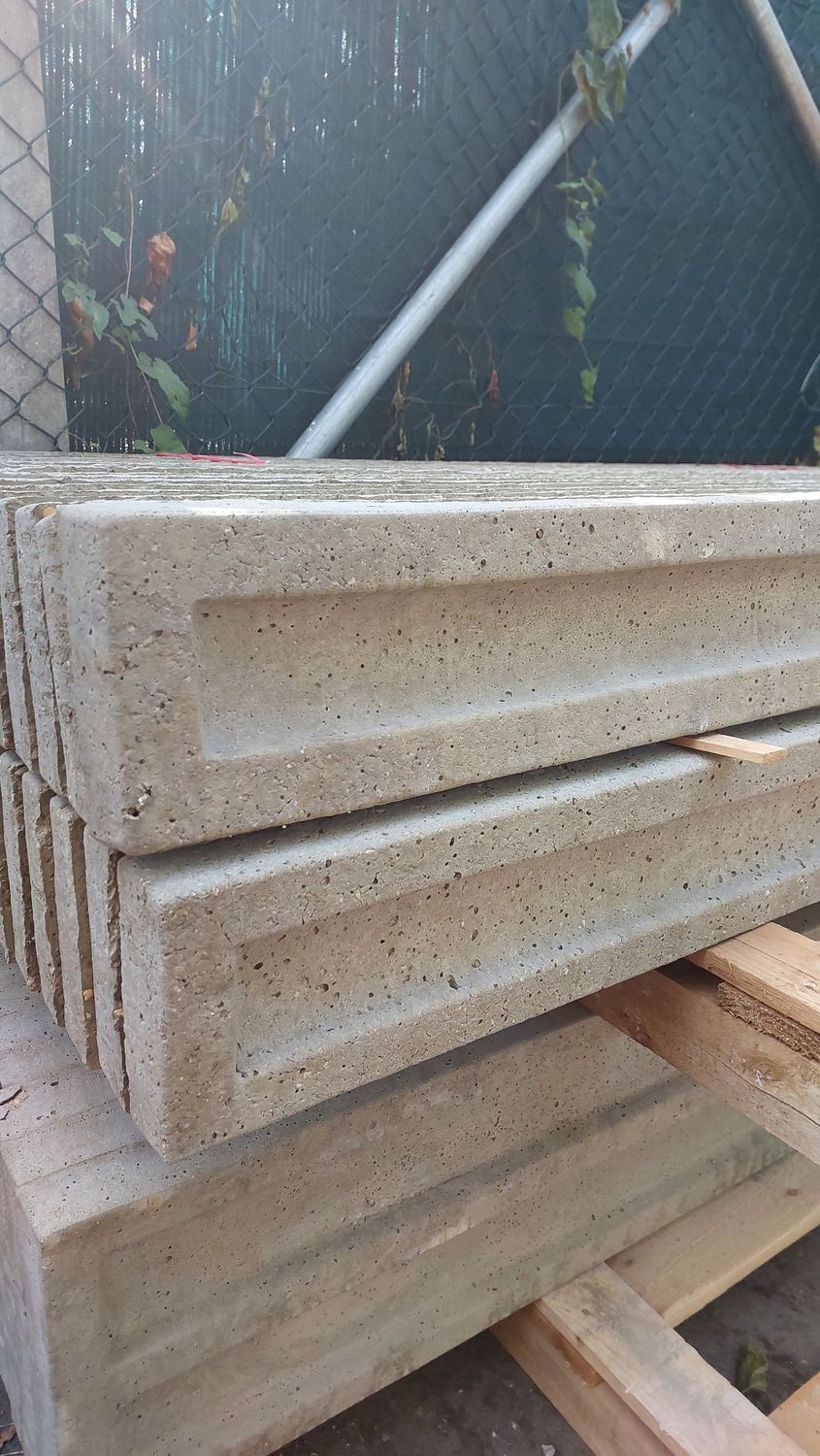 Recessed Concrete Gravel Boards